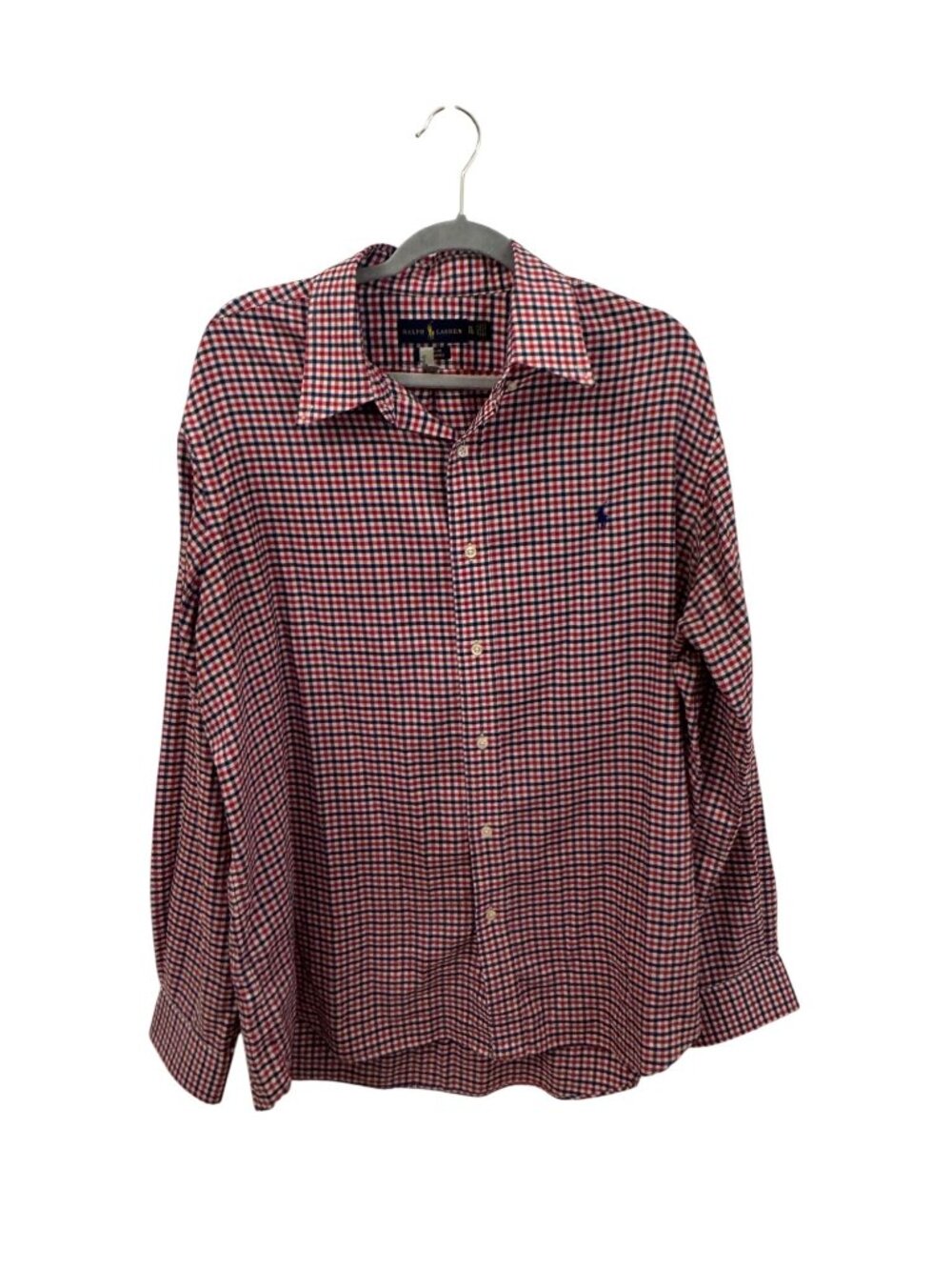 Ralph Lauren long sleeve blue/white button down size xl